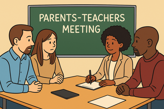 Réunion parents - professeurs